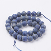 Natural Lapis Lazuli Beads Strands LS-G-J376-52-10mm-2