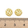 Brass Hollow Beads KK-A226-07B-G-3