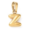 316L Surgical Stainless Steel Charms STAS-G315-01G-Z-1