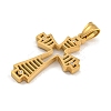 Ion Plating(IP) 304 Stainless Steel Pendants STAS-D110-14G-2