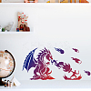 MAYJOYDIY US 1 Set PET Hollow Out Drawing Painting Stencils DIY-MA0003-61A-7