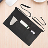 Polyester Waiter Aprons with 3 Pockets AJEW-WH20064-38-7