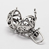 Eco-Friendly Vintage Brass Cage Pendants LS-KK-L143-17AS-RS-2