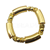 Fashionable Women's Chunky Curved Acrylic Tube Beads Stretch Bracelets LS-AP8792-13-1