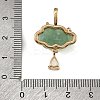 Natural Green Aventurine Carved Pendants GG-CBA5963-03D-3