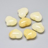 Natural Yellow Aventurine Heart Palm Stone LS-G-F637-11C-3