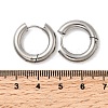 316F Stainless Steel Hoop Earrings EJEW-D341-01E-P-5