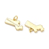 Brass Pendants KK-D229-22K-G-2