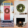 Round Wood Wreath Frames AJEW-WH0596-559-2