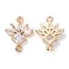 K9 Glass Connector Charms X-FIND-C036-02G-2