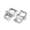 Tibetan Style Alloy Pendants TIBE-B003-09AS-2