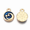Alloy Enamel Charms ENAM-S126-008-RS-3