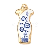 304 Stainless Steel Enamel Pendants SA-CBA800D-01D-G-1