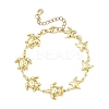 304 Stainless Steel Link Chain Bracelets for Women BJEW-JB13630-3