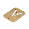 Ion Plating(IP) 304 Stainless Steel Pendants STAS-K216-49A-G-3