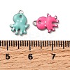304 Stainless Steel Enamel Charms LS-STAS-Q363-14H-P-3