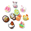 15Pcs 15 Styles Easter Theme Food Grade Eco-Friendly Silicone Beads SIL-CJ0002-71-9