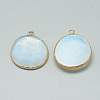 Natural/Synthetic Mixed Stone Pendants G-Q968-08-3
