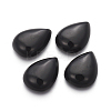 Natural Dyed & Heated Black Agate Cabochons G-I214-D01-19x25mm-2