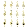 12Pcs 2 Styles Rack Plating Alloy Pendants FIND-FS0003-69-1