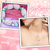 100Pcs Handmade Polymer Clay Rhinestone European Beads CPDL-SP0001-01-6