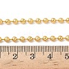 Brass Ball Chain Necklaces for Women NJEW-B148-01B-G-4