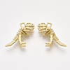 Smooth Surface Alloy Pendants PALLOY-T067-69MG-2