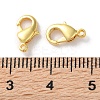 Rack Plating Brass Lobster Claw Clasps KK-F090-27G-01-3