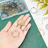 90Pcs 9 Style 304 Stainless Steel & 316L Surgical Stainless Steel Earring Findings STAS-UN0032-03-2