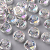 Transparent Acrylic European Beads X-TACR-S156-013-1