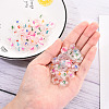 Transparent Clear Acrylic Beads MACR-YW0001-23B-5