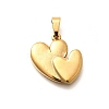 304 Stainless Steel Pendants STAS-B079-02G-01-1