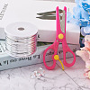 Plastic Wire Twist Ties AJEW-TA0017-18C-5