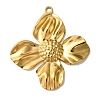 Ion Plating(IP) 304 Stainless Steel Pendants STAS-Z086-06P-1