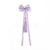Bowknot Long Ribbon Alligator Hair Clip LS-PHAR-D013-03E-3