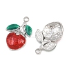 304 Stainless Steel Enamel Pendants STAS-Z166-23B-P-2