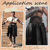 PU Leather Roman Belt Skirt AJEW-WH20033-120A-4