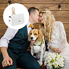 PU Imitation Leather Wedding Ring Pouch ABAG-WH0038-45C-7