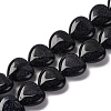 Synthetic Blue Goldstone Beads Strands G-I372-A12-02-1