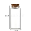 Glass Bottle CON-WH0085-73F-1