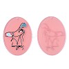 Translucent Cellulose Acetate(Resin) Pendants LS-X-KY-T040-26F-2