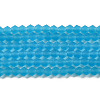 Imitate Austrian Crystal Frosted Glass Beads Strands LS-GLAA-F029-TM3mm-B19-1