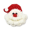 Christmas Yarn & Plastic Brooch JEWB-K029-01A-1