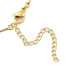 Brass Micro Pave Clear Cubic Zirconia Pendant Necklaces for Women LS-NJEW-M009-04G-C-3