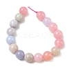 Dyed Natural Malaysia Jade Beads Strands G-G021-01D-10-4