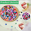 500Pcs Opaque Acrylic Beads SACR-SP0001-09-6