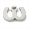 Non-Tarnish 304 Stainless Steel Charms STAS-G244-01W-3