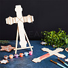 Unfinished Wooden Pieces WOOD-WH0002-32A-5