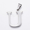 Tarnish Resistant 304 Stainless Steel Pendants STAS-F106-95P-U-1