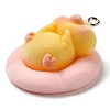 Flocking Resin Sleeping Pendants RESI-D072-02B-2